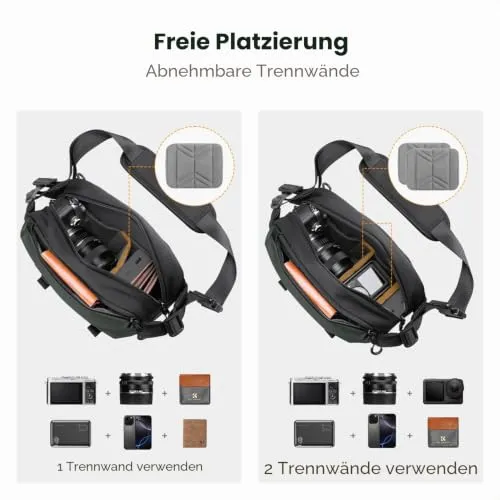 K&F CONCEPT Kamera Bag UC 3