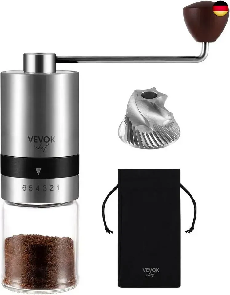 Kaffeemühle Silber