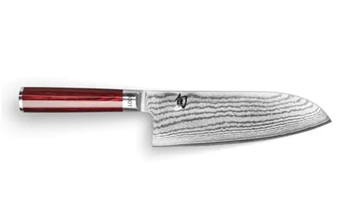 KAI Shun Classic Red Santoku DM-0717RD 2