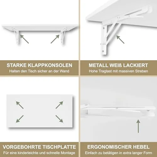 KDR Wandklapptisch 5