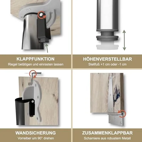 KDR Wandklapptisch UC 4