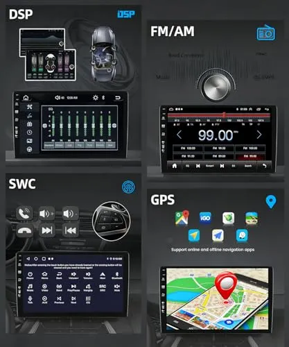 Keconsing 9 Zoll Android 16 2