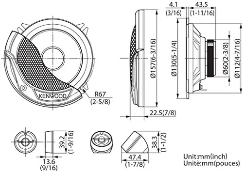 Kenwood KFC-E130P 4