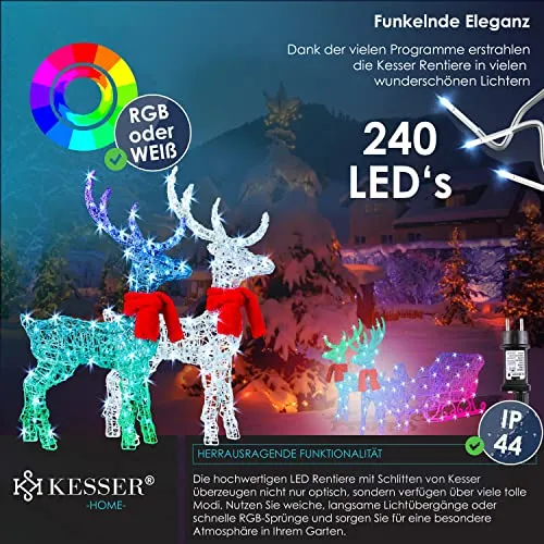KESSER 240er LED Rentiere
