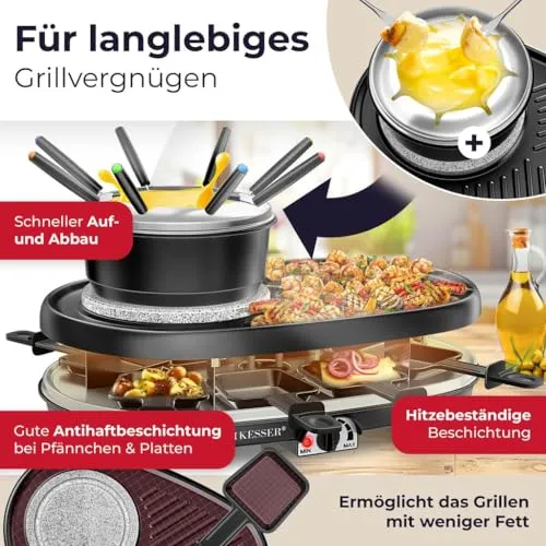 KESSER 3in1 Raclette Grill 3