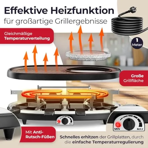 KESSER 3in1 Raclette Grill 5