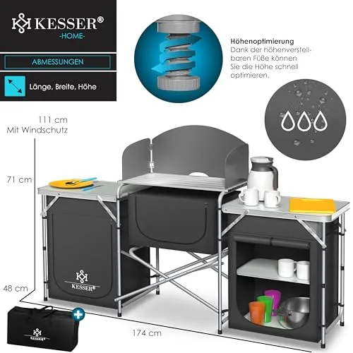 KESSER Campingküche Big 5