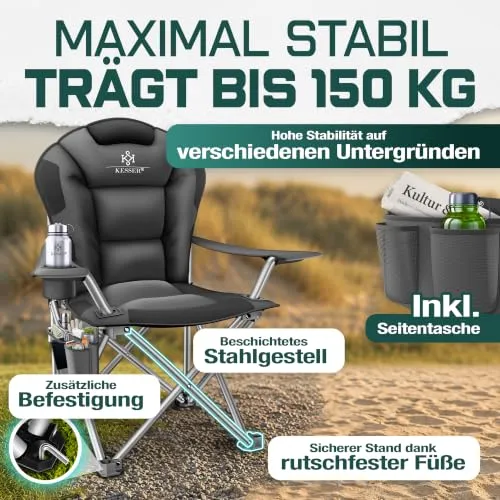 KESSER Campingstuhl 3