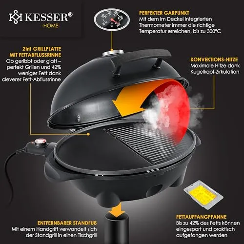 KESSER Elektrogrill UC 3