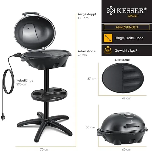 KESSER Elektrogrill UC 6