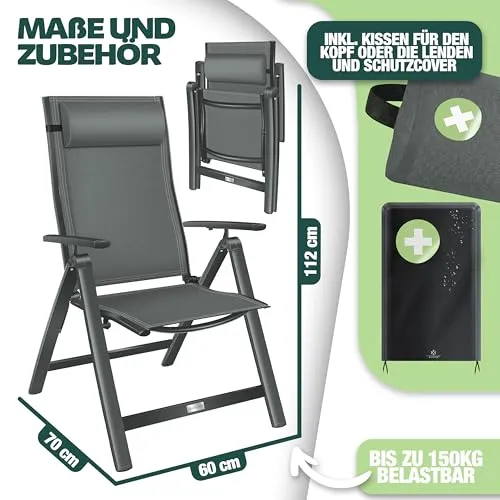 KESSER Gartenstuhl Hochlehner UC