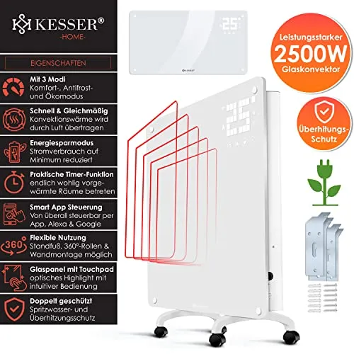 KESSER Glaskonvektor UC 2