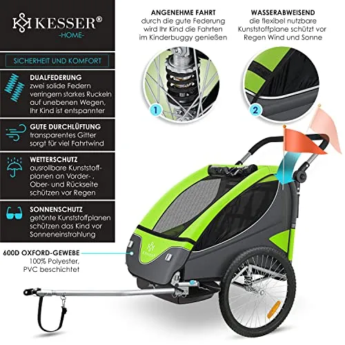KESSER Kinderanhänger 3