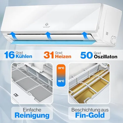KESSER Klimaanlage Set 3
