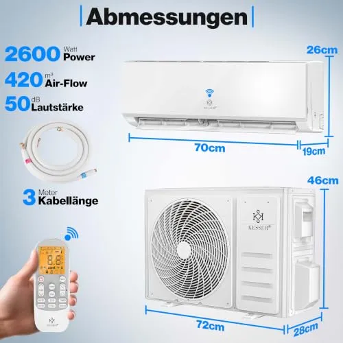 KESSER Klimaanlage Set 5