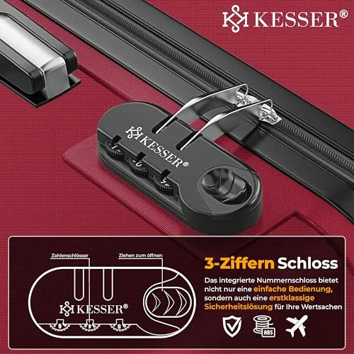 KESSER Kofferset 3