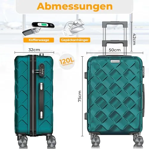 KESSER Reisekoffer 120L 2