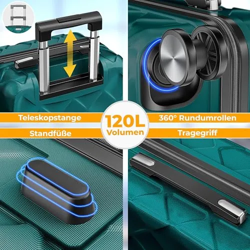 KESSER Reisekoffer 120L 5