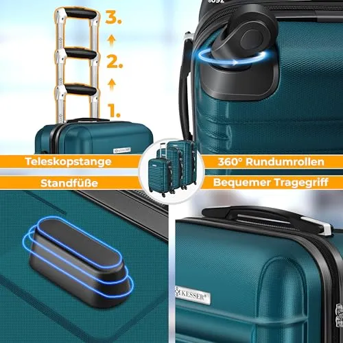 KESSER Reisekoffer 5