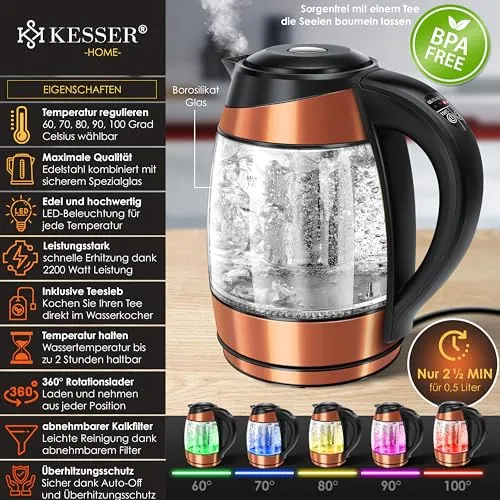 KESSER Wasserkocher 2