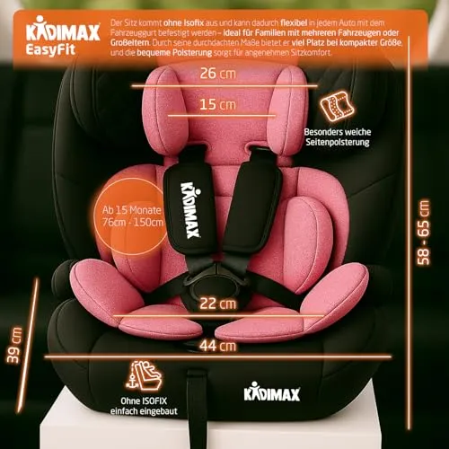 KIDIMAX Kindersitz i-Size 6