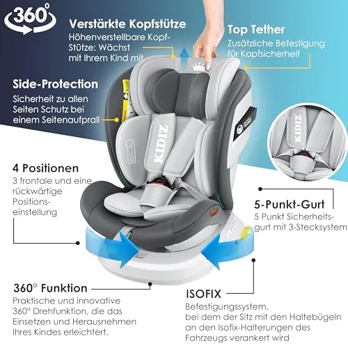 Kidiz Autokindersitz 3