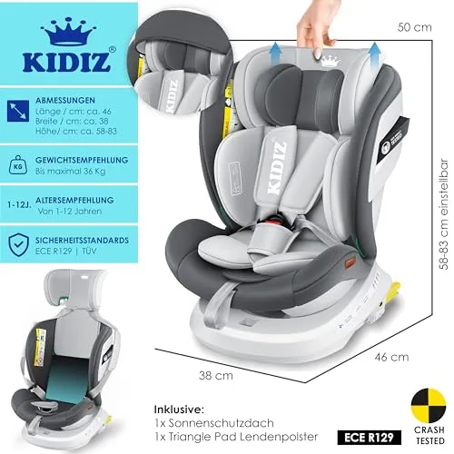 Kidiz Autokindersitz