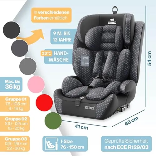 Kidiz Autokindersitz i-Size 2