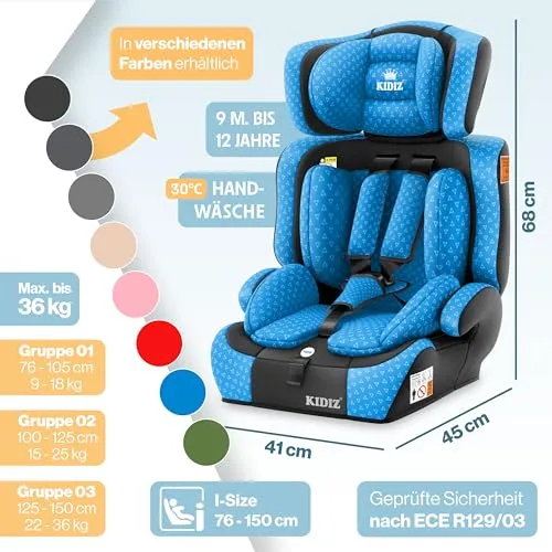 Kidiz Autokindersitz i-Size R129