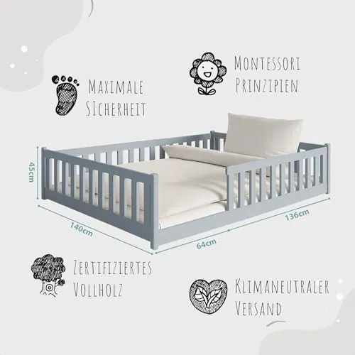 Kids Collective Bodenbett 140x200 UC 3