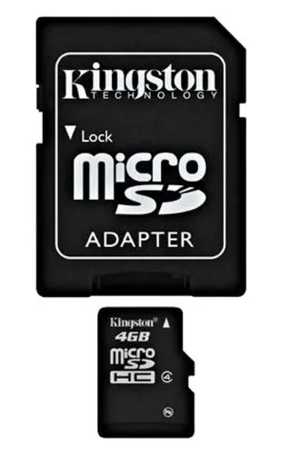 Kingston MicroSDHC Klasse 4 2