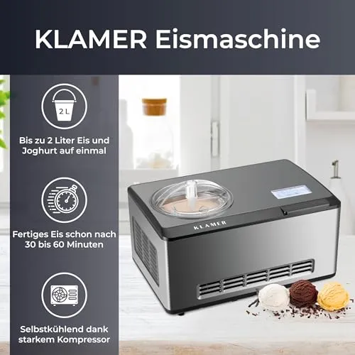 KLAMER Eismaschine