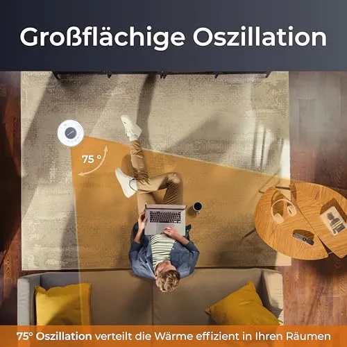 KLAMER Heizlüfter 3