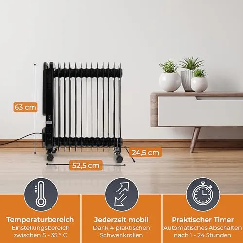 KLAMER Ölradiator 3