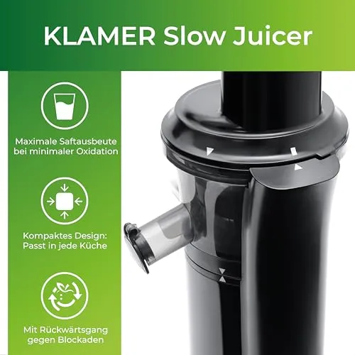 KLAMER Slow Juicer