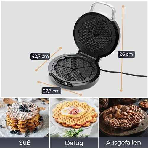 KLAMER Waffeleisen 6