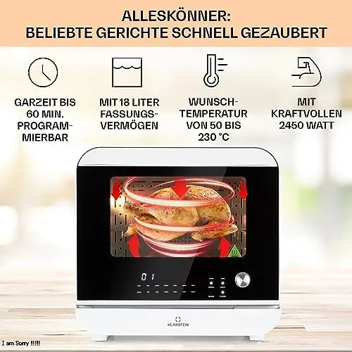 Klarstein 18 L Airfryer 3