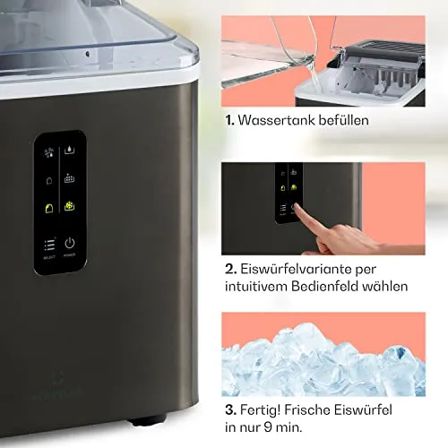 Klarstein Eiswürfelmaschine Mini 4