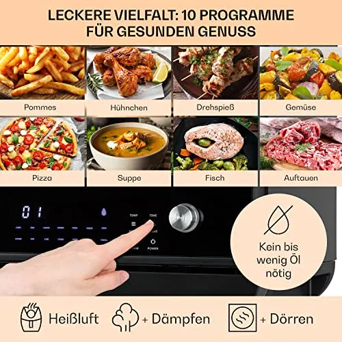 Klarstein Heißluftfritteuse XXL 3