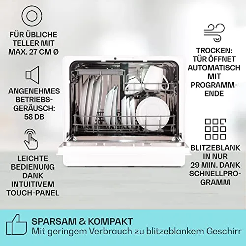 Klarstein Mini-Geschirrspüler 2