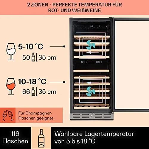 Klarstein Weinkühlschrank Mini 3