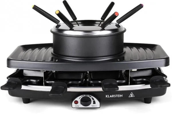 Klarstein Entrecote Raclettegrill mit Fonduetopf 2