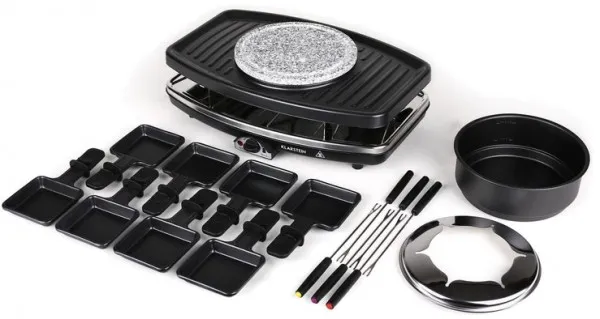 Klarstein Entrecote Raclettegrill mit Fonduetopf 3
