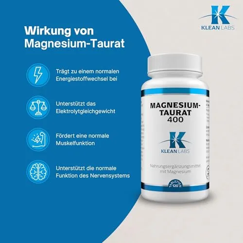 Klean Labs Magnesium Taurat 400-120 2