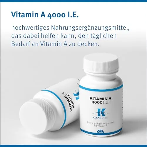 Klean Labs Vitamin A 3