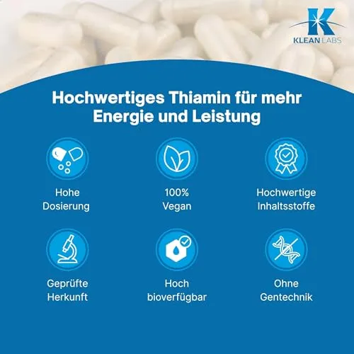 Klean Labs Vitamin B1 3