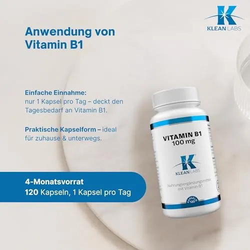 Klean Labs Vitamin B1 4