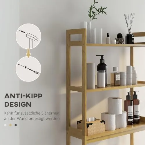 kleankin Toilettenregal 3-Stufiges 7