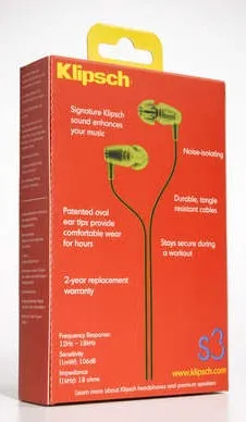 Klipsch S3 3