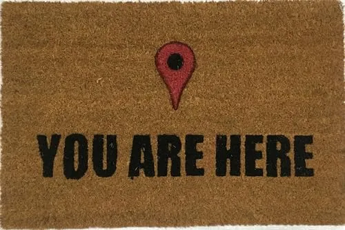 KOKO DOORMATS You Are Here 6